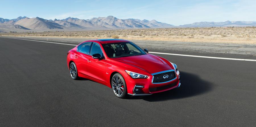  Infiniti Q50 Red Sport 400 (V37) 2017 года  (NA) (фото 13 из 40)